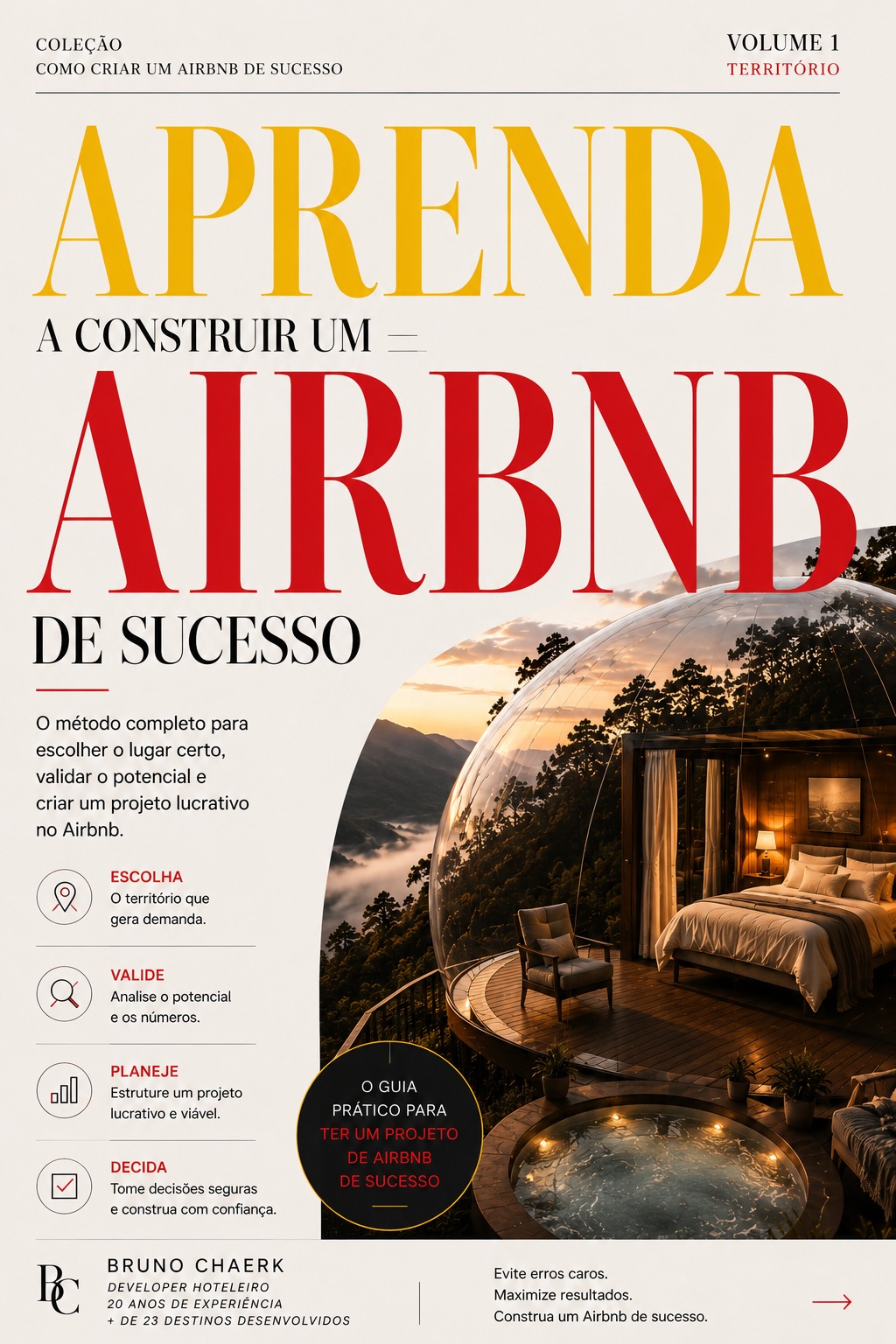 Capa de Como Criar um Airbnb de Sucesso