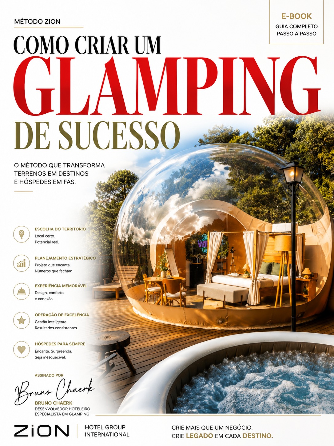 Capa de Como Criar um Glamping de Sucesso
